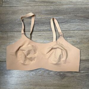 Knix by Knixwear Unpadded Seamless Nude Bra Sz 4 S